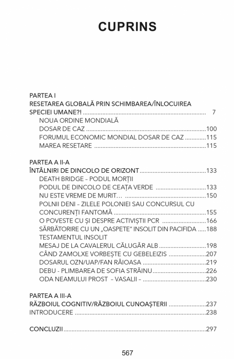 Omul intre Resetarea Planetara si Extinctia in masa [5]