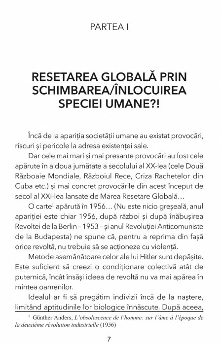 Omul intre Resetarea Planetara si Extinctia in masa [2]