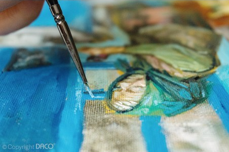 Panza pictura pe sasiu 40x50 cm [3]