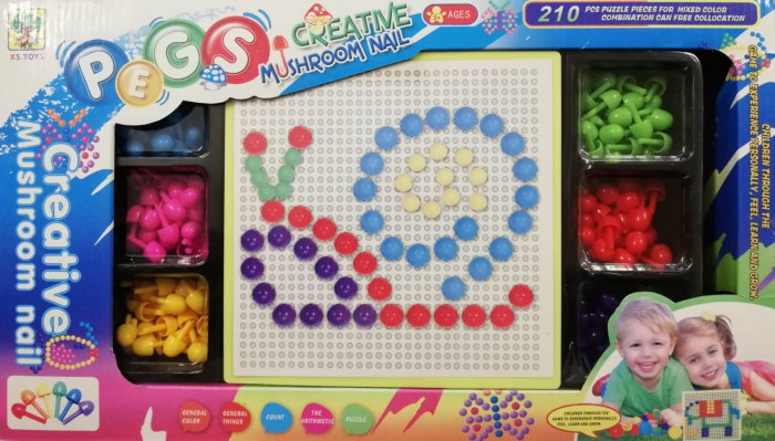 Pegs Creative Mushroom Nail [1]