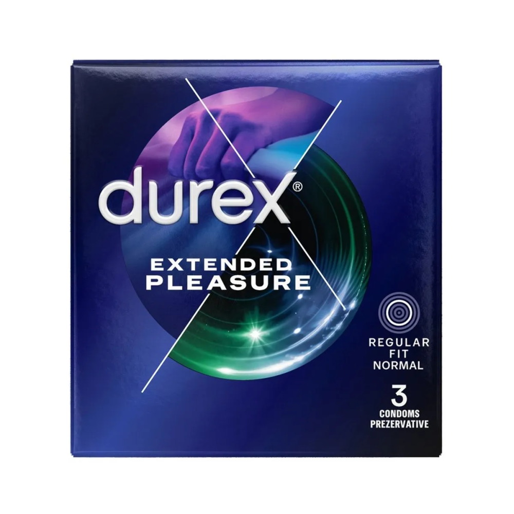 Prezervative Durex Extended Pleasure,3 pcs [1]