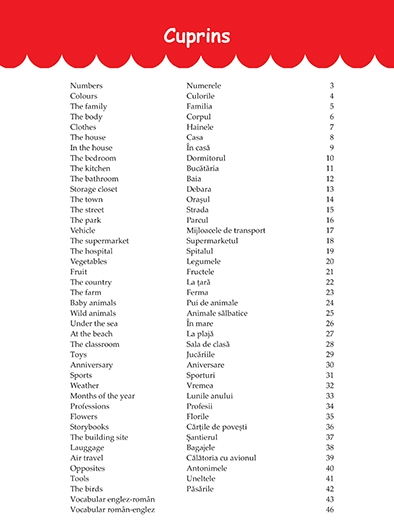 Primele mele 480 de cuvinte in limba engleza in 40 de teme [2]