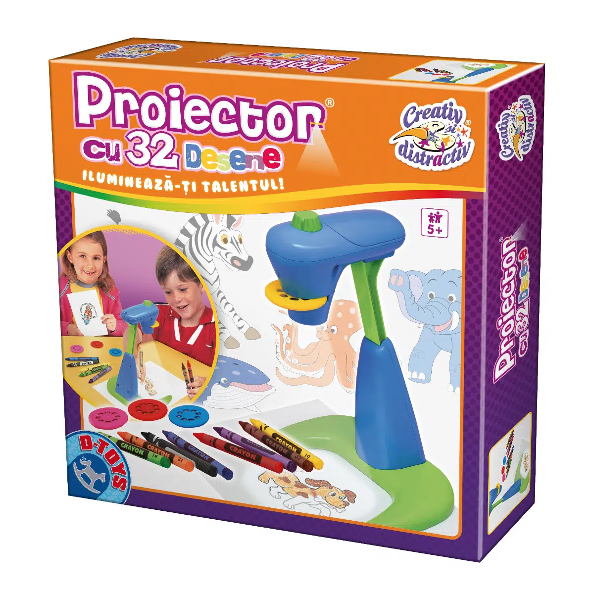 Proiector cu 32 desene pentru copii [1]