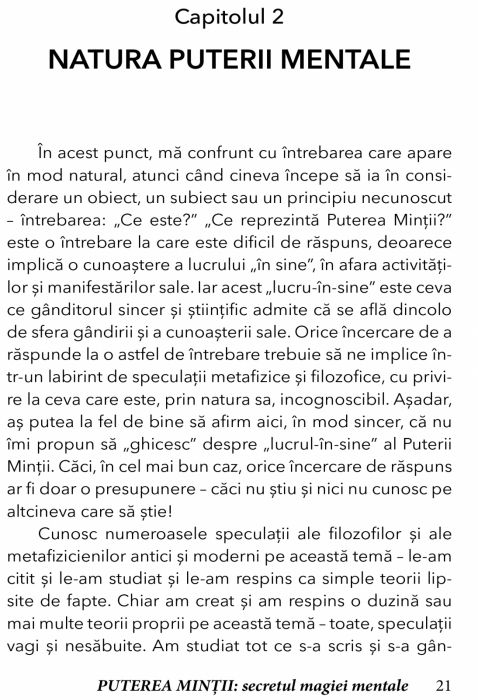 Puterea Mintii. Secretul magiei mentale [5]