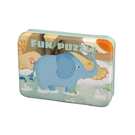 Puzzle din Carton in Cutie Metalica [3]