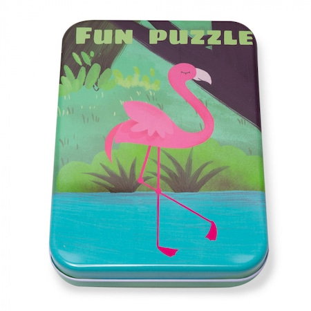 Puzzle din Carton in Cutie Metalica [5]