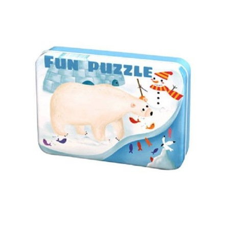 Puzzle din Carton in Cutie Metalica [2]