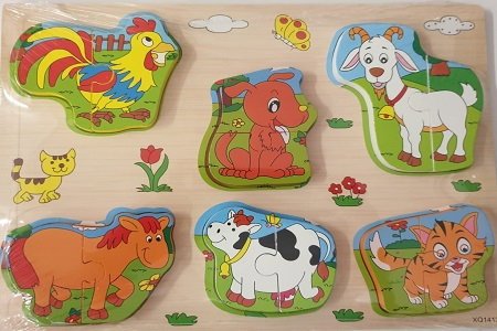 Puzzle incastru din lemn [1]