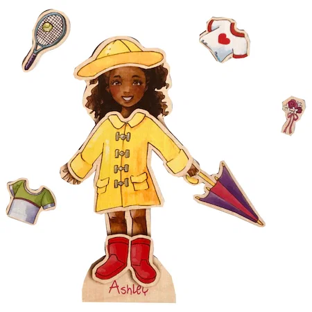 Puzzle magnetic, Imbraca Papusile - Ileana Prodexim [2]