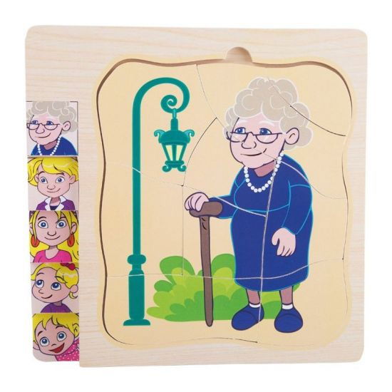 Puzzle Suprapus Varstele Omului - Ileana Prodexim [1]