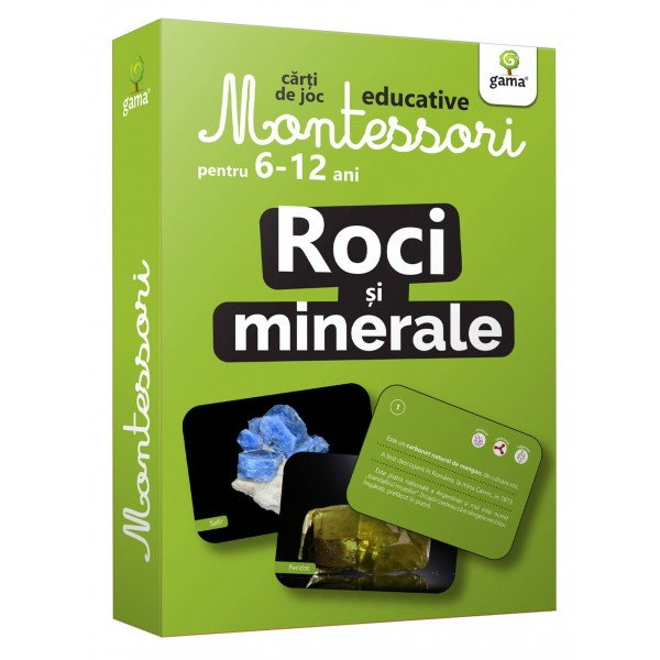 Roci si minerale. Carti de joc educative Montessori [1]