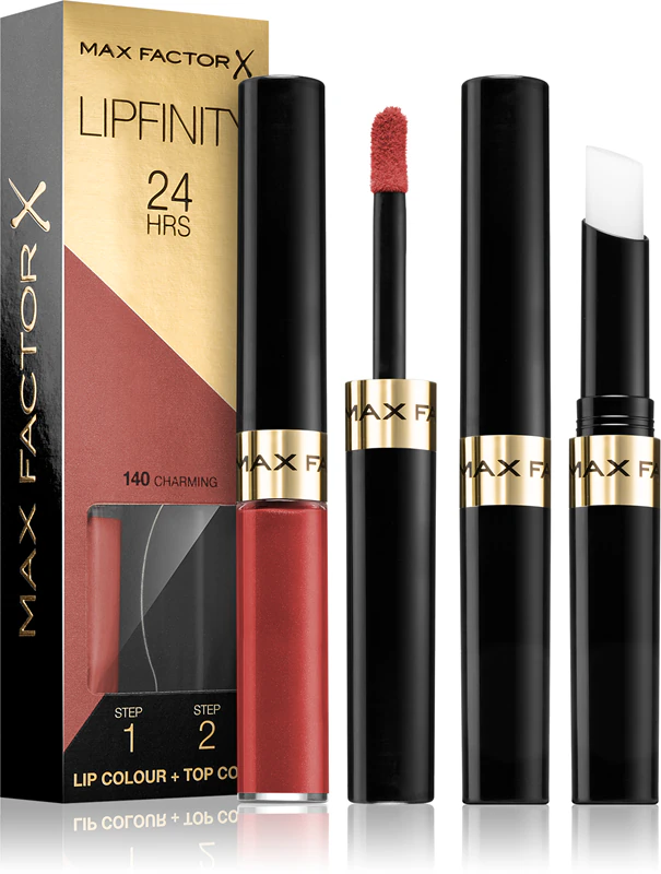Ruj rezistent la transfer Max Factor Lipfinity, 140 Charming [1]
