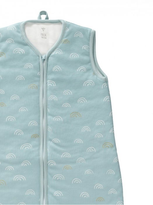 Sac de dormit gros, model Rainbow ether blue, 90 cm - Fresk [2]