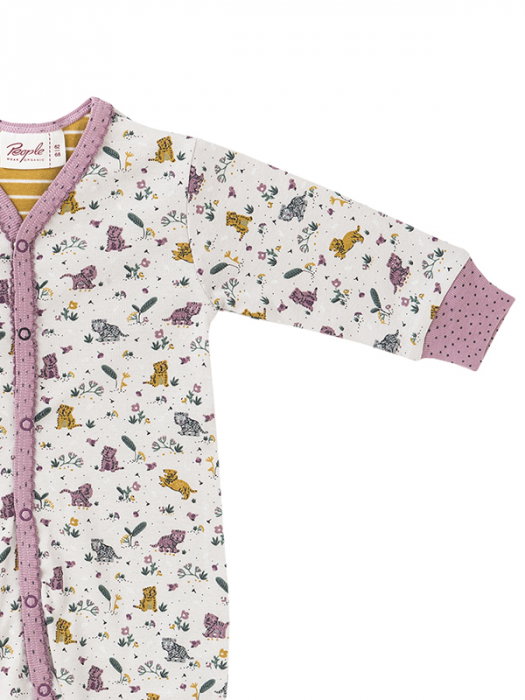 Salopeta bebelusi, cu tigri jucausi - People Wear Organic [2]