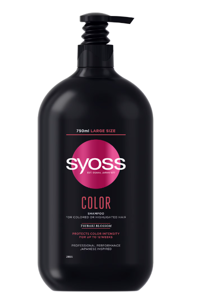 Sampon Syoss Color Protect pentru par vopsit, formula vegana, 750 ml [1]