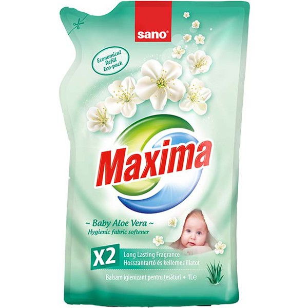 Balsam de rufe Sano Maxima Baby Aloe Vera 1L [1]