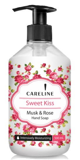 Sapun lichid cu parfum mosc & trandafiri Careline Sweet Kiss - SANO [1]