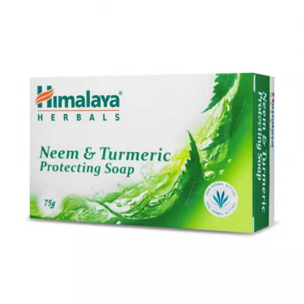 Sapun solid protector Himalaya cu Neem si Turmeric, 75 g [1]