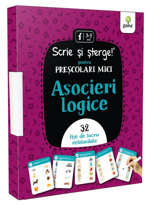 Scrie si sterge! Asocieri logice. Prescolari mici [1]