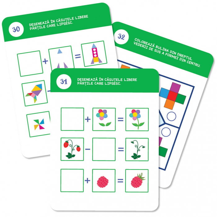 Scrie si sterge! Forme geometrice. Prescolari mari [3]