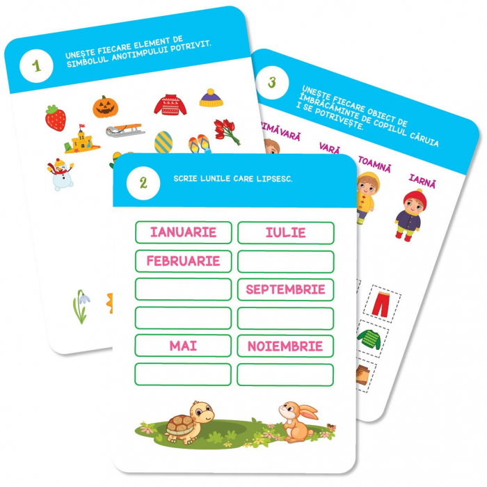 Scrie si sterge! Timpul si ceasul. Prescolari mari [2]