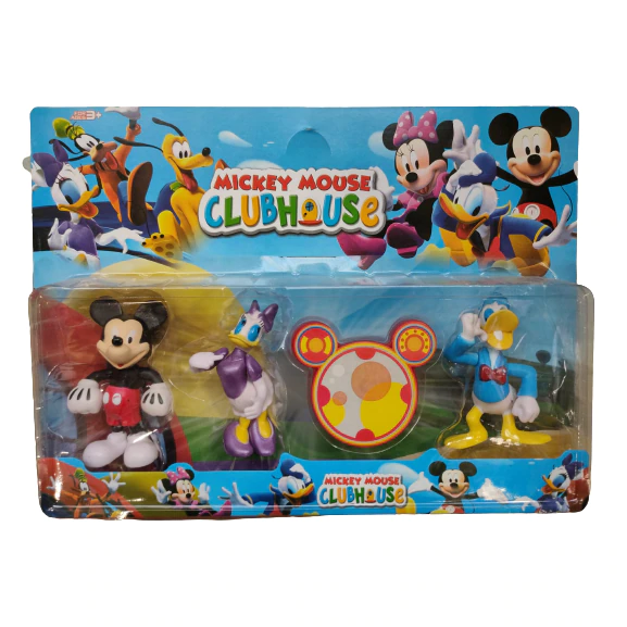 Set 4 Figurine Club House Mickey Mouse [1]