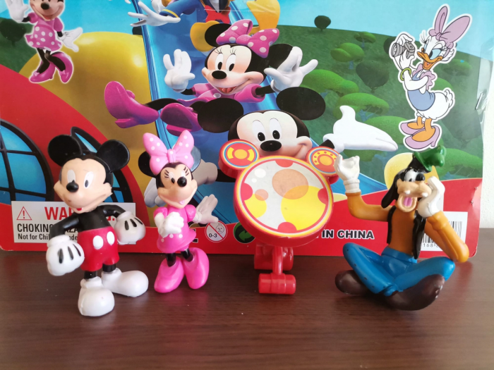 Set 4 Figurine ClubHouse Mickey Mouse [1]