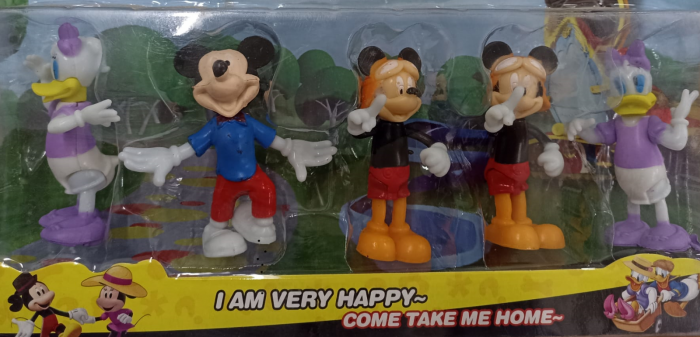 Set 5 figurine Mickey Mouse [1]