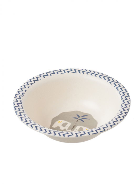 Set 5 piese pentru masa bebelusi, din bambus, model Swan - Fresk [5]