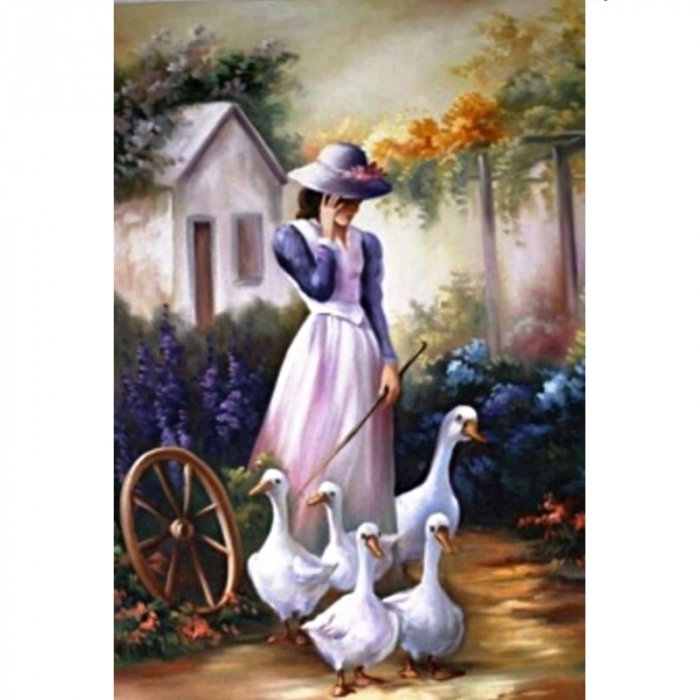 Set pictura Picteaza dupa numere mare- Ileana Prodexim [1]