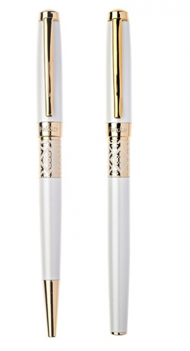 Set pix si stilou - Alb [2]