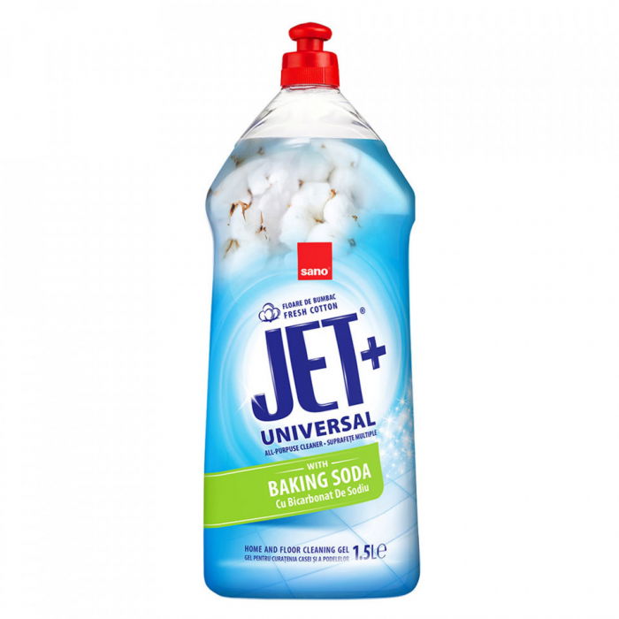 Solutie de curatenie universala cu bicarbonat de sodiu  Sano Jet Gel 1.5L [1]