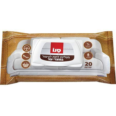 Lavete intretinere piele Sano Leather Care Wipes 20 buc [1]