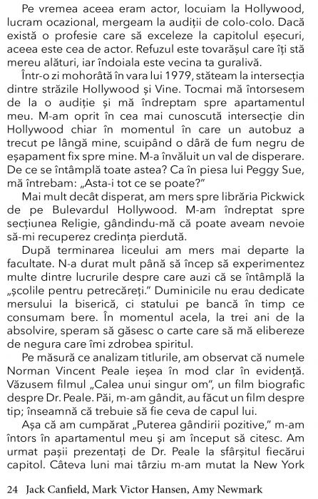 Supa de Pui pentru Suflet. Gandeste pozitiv de Jack Canfield [11]