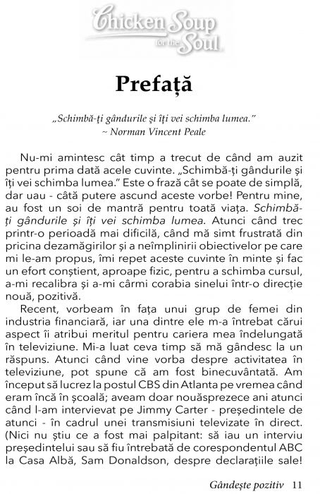 Supa de Pui pentru Suflet. Gandeste pozitiv de Jack Canfield [7]