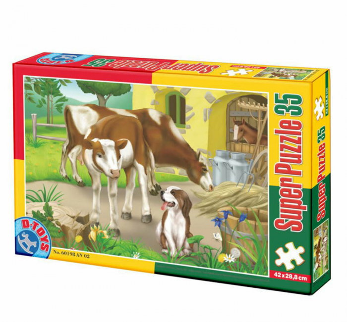 Super Puzzle Vacute 35 Piese D-TOYS [1]