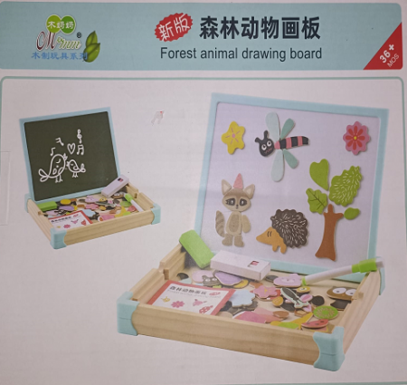 Tabla magnetica Animalele Padurii [1]