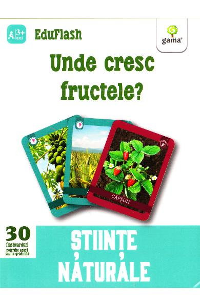 Unde cresc fructele? Stiinte naturale. 3 ani+ [1]