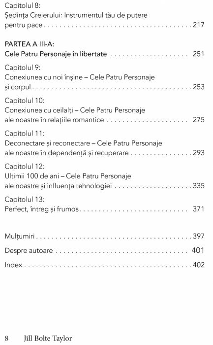 Viata intregului Creier. Anatomia alegerii si cele ,, Patru Personaje" care ne conduc viata [3]