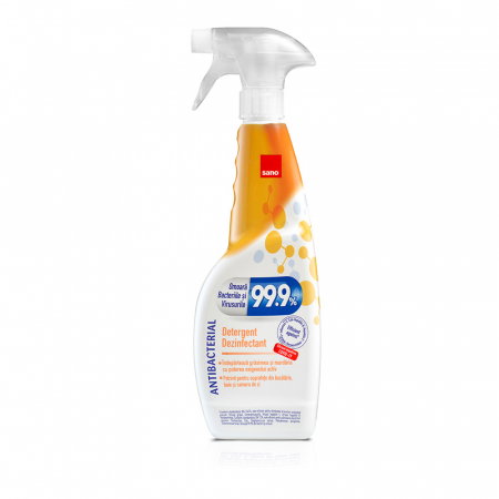 Curatenie & Intretinere - Detergent dezinfectant Sano 99.9% impotriva grasimii si murdariei