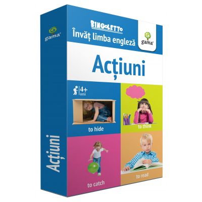 Jucarii, Copii & Bebe - Actiuni. Invat limba engleza. Colectia Bingoletto