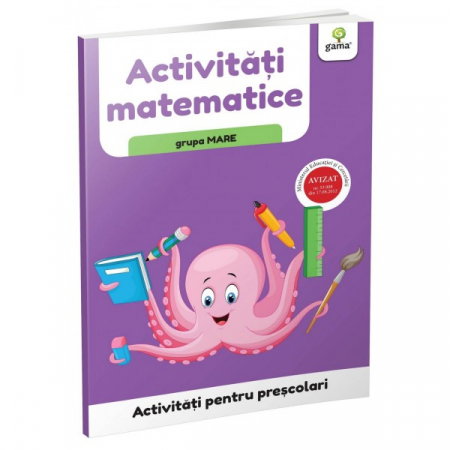 Carti pentru copii - Activitati matematice - grupa mare