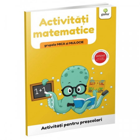 Carti pentru copii - Activitati matematice - grupele mica si mijlocie