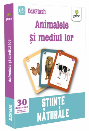Carti pentru copii - Animalele si mediul lor. Stiinte naturale. 3 ANI +