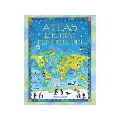 Carti pentru copii - Atlas ilustrat pentru copii