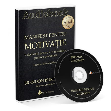 AudioBook - CD - Manifest pentru motivatie de Brendon Burchard