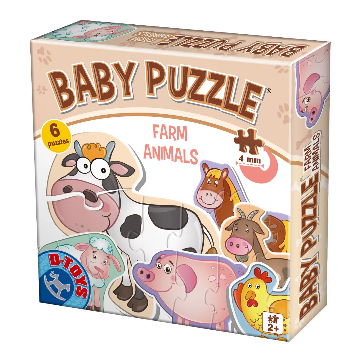 Jucarii, Copii & Bebe - Baby Puzzle - Animal Domestice