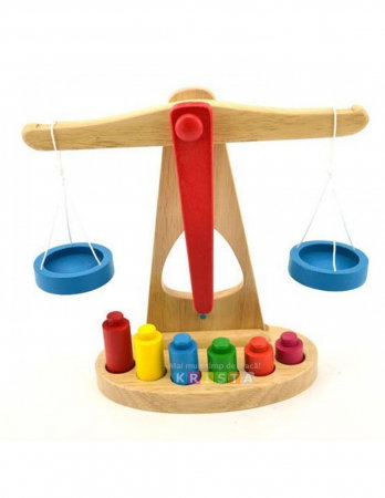 Jucarii, Copii & Bebe - Balanta din Lemn - Ileana Prodexim