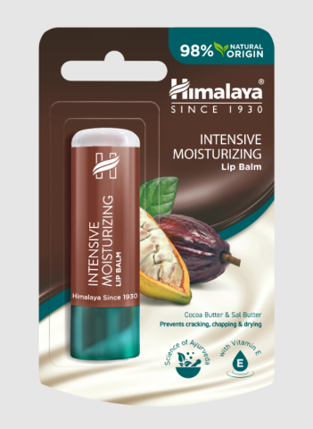 Luciu si balsam de buze - Balsam de buze Himalaya cu extract de cacao, 4,5 gr