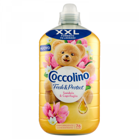 Balsam de Rufe - Balsam de rufe Coccolino Intense Care Sandalo e Caprifoglio, 1750 ml, 76 spalari